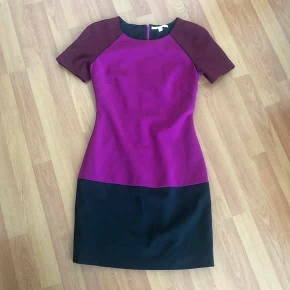 Jonathan Simkhai Block Short Sleeves Dress Size 2 - Picture 2 of 13